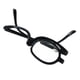 thumbnail image 1 of Gafas de lectura bifocales de montura plegable giratorias – Gafas lectoras de maquillaje cosmético de doble cara para maquillaje de precisión en los ojos, 13,4x4,2 cm, 1 pack, 1 of 4