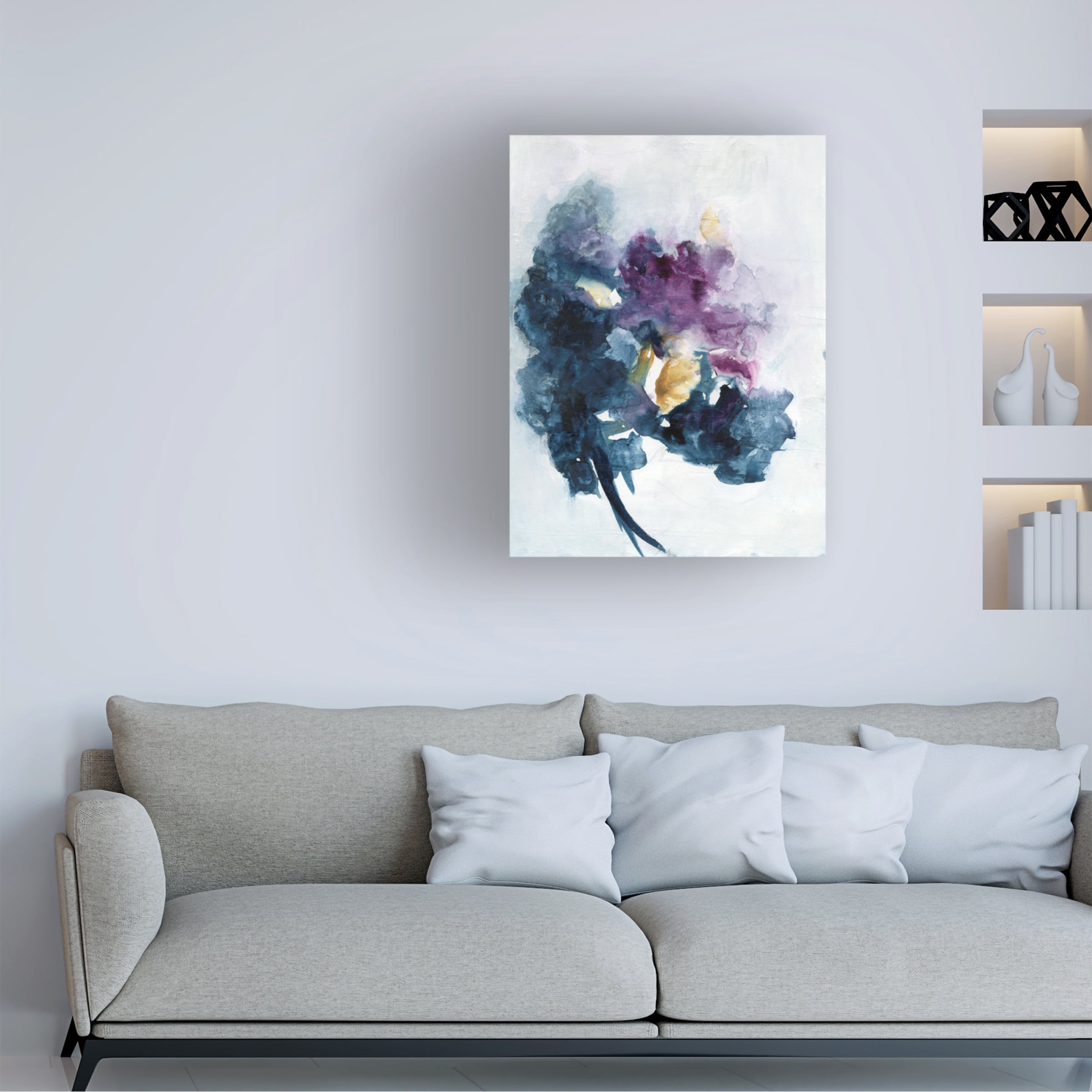 Joyce Combs 'Bouquet I' Canvas Art