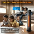 thumbnail image 6 of Emerson SmartVoice 32” Tower Heater – Offline Voice Control, Max Privacy, No App, Wifi, or Setup, 6 of 8