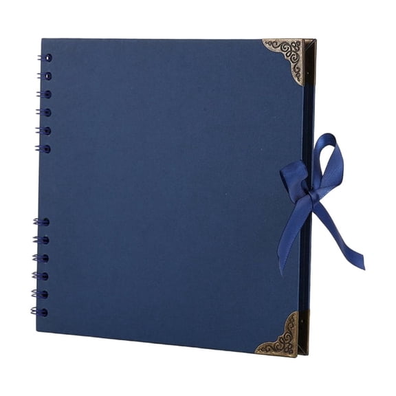 DIY Craft Scrapbook with Paper Blank Pages Photo Album for Cherishing Moment