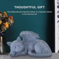 thumbnail image 4 of Statue Commémorative Ange Chat, Cadeaux pour Animaux de Compagnie, Statue Commémorative Ange Chat, Pierre Tombale Chat, Statue Commémorative Ange Chat, Tombes pour Animaux de Compagnie, 4 of 5