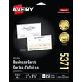 thumbnail image 1 of Avery Business Cards with Sure Feed Technology, Micro-Perforated, 2" x 3 ½" , for Laser and Inkjet Printers - 5371, 1 of 9
