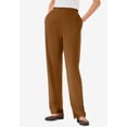 thumbnail image 2 of Woman Within Plus Size Tall 7-Day Straight-Leg Elastic-Waist Stretchy Knit Pant, 2 of 6