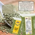 thumbnail image 3 of Rani Fennel Seeds (Saunf Sabut) Whole Spice 14oz (400g) All Natural ~ Gluten Friendly | NON-GMO | Kosher | Vegan | Indian Origin, 3 of 8