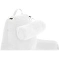 thumbnail image 6 of Husband Backrest Pillow Medium White - Detach Neck Roll, Removable Cover, 6 of 6