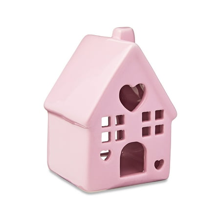 Valentine’s Day Pink House Tabletop Decoration, 4", by Way To Celebrate