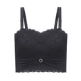 thumbnail image 4 of Women's Strapless Push Up Bra Slip Design For Large Bust Minimizes Appearance Slipping Sweetheart Neckline", 4 of 6