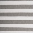 thumbnail image 4 of Design Imports CAMZ10603 Cube de Rangement Carré en Polyester à Rayures Fines 13 x 13 x 13 Po, Gris, 4 of 4