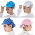AkoaDa Chef Hat Kitchen Cooking Chef Cap Food Service Hair Nets