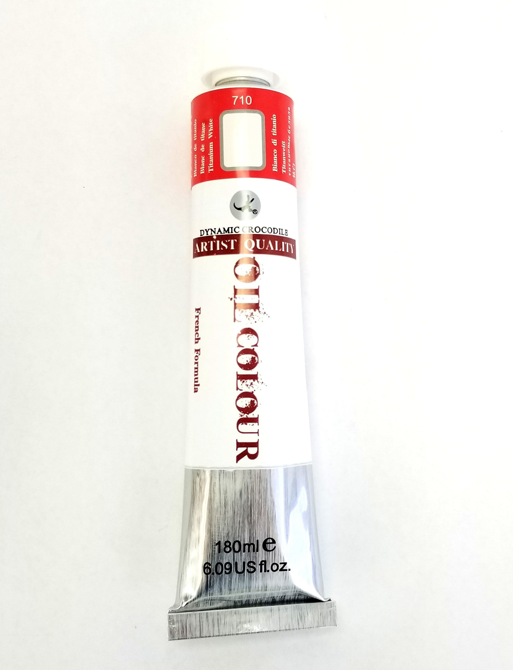 Artist Quality Oil Paint, Color 710 Titanium White, Size 180 ml Tube