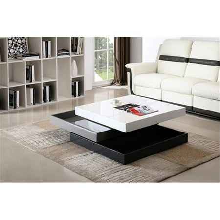 j & m furniture 17772 modern coffee table cw01 - white high gloss & grey  high gloss