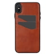 thumbnail image 2 of Allytech Wallet Case for iPhone XS/X - 2 Card Holder - Military Grade Drop Protection - Ultra Slim & Protective - Premium PU Leather Shockproof Phone Case for Women & Men - Brown, 2 of 7
