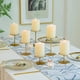 thumbnail image 5 of Candelabro dorado para velas de pilar Juego de 6 Sincero, 5 of 5