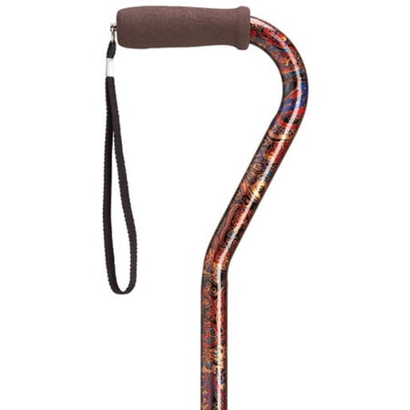 Harvy Canes - Fashion Prints in Offset - Walking Cane - 30"-39" - Paisley