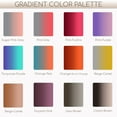 thumbnail image 4 of 3S Brother's Ombre Window Darkening Curtains Dip Dye Curtain Set of 2 Panels Hanging Rod Pocket & Back Tap Decorative for Bedroom Vertical Shades Symmetrical Curtain Panel Yellow&White(52"x95"Each), 4 of 8