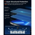 thumbnail image 6 of TTech 2 Pack iPhone 16e Tempered Glass Screen Protector Magic Installation Glass, Auto Alignment Template, No Bubbles, No Dust, Privacy, Easy Install 6.1" inch, 6 of 6