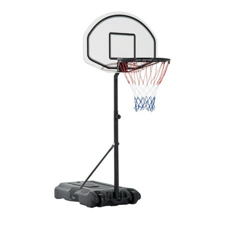 Ktaxon Adjustable Portable Pool Basketball Hoop Goal Net, Kids Poolside Swimming Summertime Water Games Sports Backboard, with