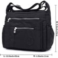 thumbnail image 6 of Women's Crossbody Nylon Waterproof Shoulder Bag Messenger Bag Lightweight Purse, 6 of 6