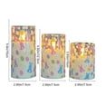 thumbnail image 3 of Fwttom Easter Decorations Bunny Easter Egg Flickering Flameless Candles With Remote LED Candles Battery Operated With Electrical Candles For Tables Easter Decoration, 3 of 6
