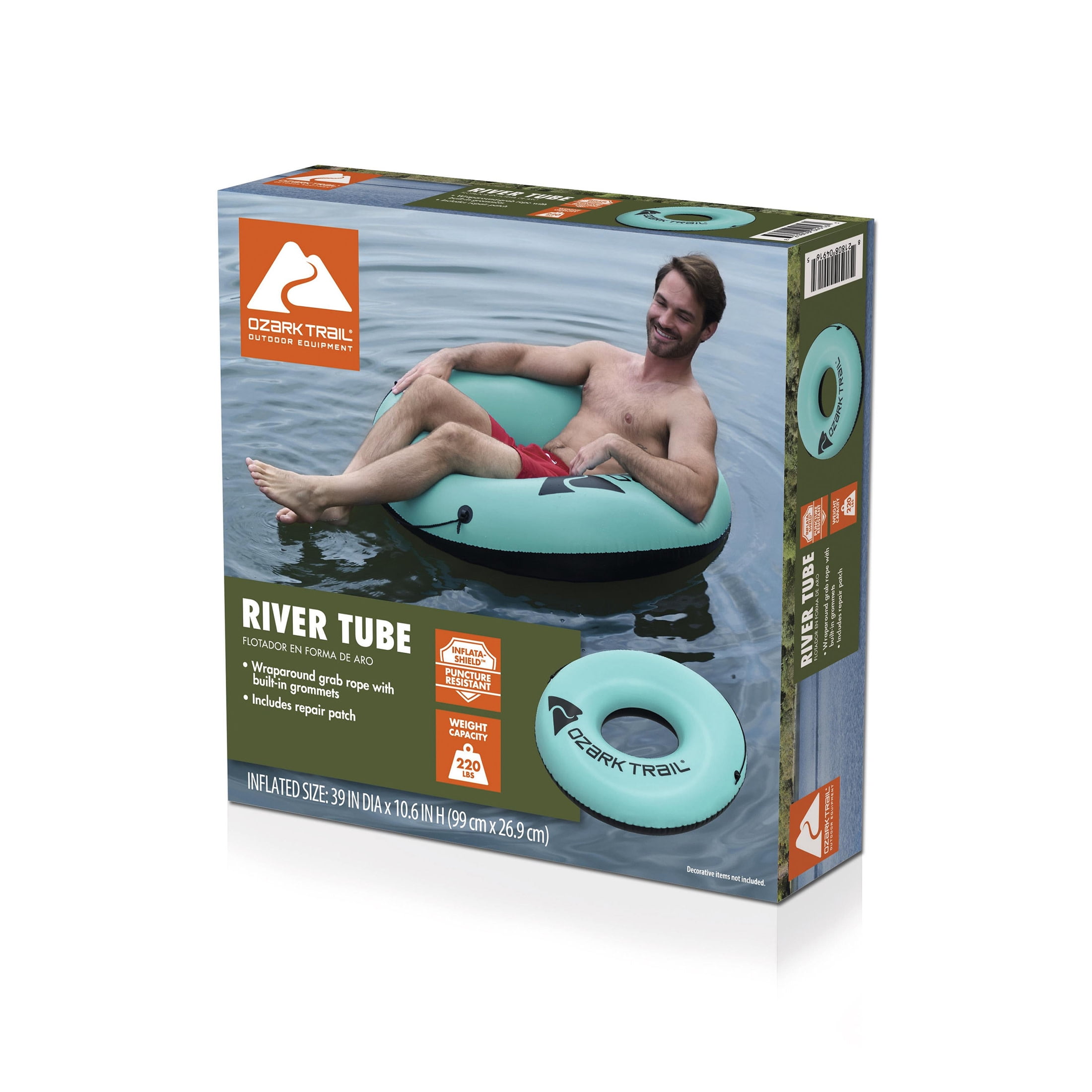 Ozark Trail Teal River Tube 39"