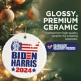 Biden Harris 2024 Christmas Ornament Joe Biden 20242024 Election 2