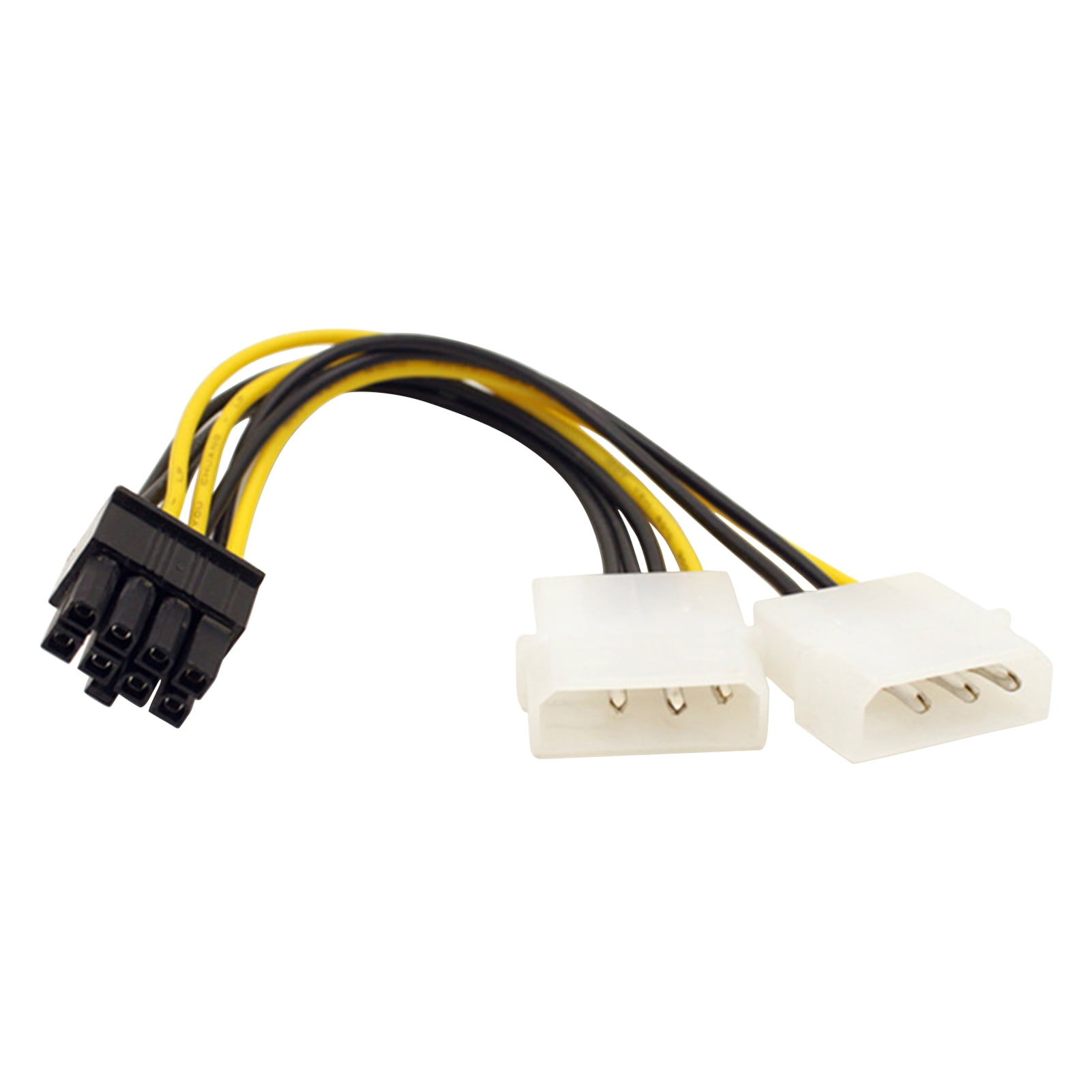 LIWEN Graphics Card Power Cable Y Shape Professional 18cm Dual 4Pin to