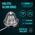 thumbnail image 4 of Kit 2 Piezas Plafón Led Bicolor para Vehículos Pesados - EVOLUM - Modelo Luz Estrella Bicolor - Material Resistente al Agua y Polvo - Voltaje 12V - 24V - (Ámbar / Azul), 4 of 6