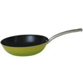 thumbnail image 1 of Fancy Cook Light Enamel Cast Iron Nonstick Fry Pan - 12 in. - Two Tone Green, 1 of 1