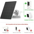 thumbnail image 4 of Portable 10W Solar Charger, Compatible With Wireless Outdoor Cameras, Includes Mounting Hardware, 4 of 6