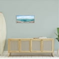 thumbnail image 2 of Stupell Industries Panoramic Rocky Ocean View Distant Town Painting Gray Framed Art Print Wall Art, Design by Grace Popp, 2 of 7
