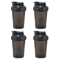 thumbnail image 1 of Classic Shaker Bottle Perfect for Protein Shakes and Pre Workout, Stainless Whisk Ball,Clear(4PCS), 1 of 5