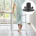 thumbnail image 1 of SEWACC 4Pcs Shower Chair Leg Caps Rubber Black With Durability Enhancement, 1 of 8