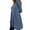 Denim Blue, variant on Chiclily Women's Sweater Dress Long Sleeve Tunic Dress Top for Fall Winter, US Size Small in Dark Grey