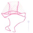thumbnail image 1 of 6Pcs Highlight Hair Salon Hair Coloring Highlighting Dye with 6Pcs Hooks, 1 of 2
