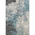 thumbnail image 2 of Addison Rugs Mayfield Premium Machine Washable Transitional Abstract Teal Rectangle Rug, 8' x 10', 2 of 8
