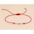 thumbnail image 4 of SNNROO 1pc Minimalist Halloween Handmade Beaded Evil Eye Design Bracelet For Women, 4 of 7