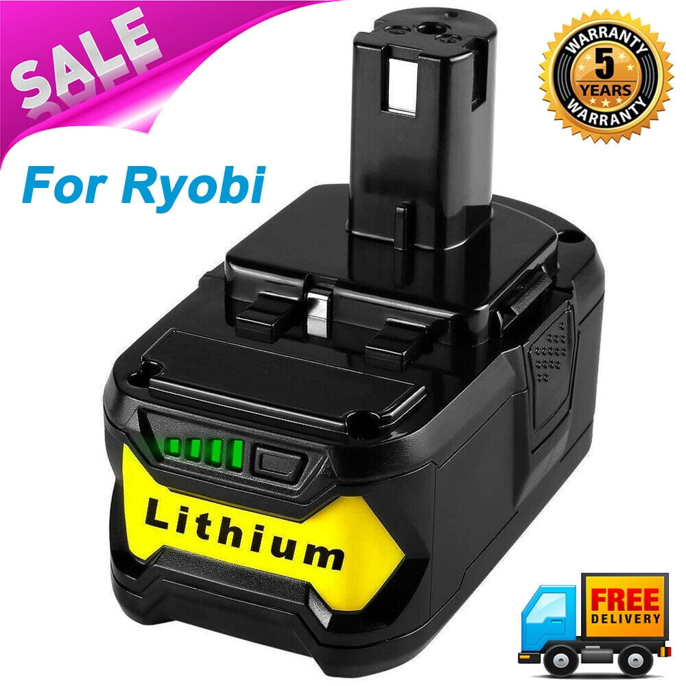 2Pack 4.0AH 18V Li-ion Battery For Ryobi One Plus P108 P105 P107 RB18L40 RB18L13 