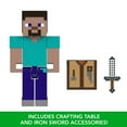 thumbnail image 5 of Minecraft Action Figures & Accessories Collection, 3.25-inch Scale & Pixelated Design (Characters May Vary), 5 of 7
