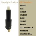 thumbnail image 2 of I Little Bamboo SLS66 Interruptor de luz de freno S237 Reemplazo de interruptor de luz de freno para Chevrolet GMC K5 Blazer Compatible con Ford 1S5238 SLS-66 1362835 SW535 F4821, 2 of 5