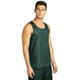 thumbnail image 4 of Classic Men Mesh Reversible Tank Color Forest Green Size 3X-Large, 4 of 8