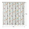 thumbnail image 5 of Colorful Forest Princess Pattern Shower Curtain 72"x72" ,Bathroom Decorative Shower Curtains Set with 12 Hooks,Modern Waterproof Washable Shower Curtain, 5 of 6