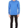thumbnail image 1 of Gravity Threads Chandail à Manches Longues pour Hommes, Royal Chiné S, 1 of 2