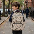 thumbnail image 3 of HUIACONG Duck Camo Bow School Backpack for Boys Girls Ages 6-18 Water Resistant Multi Pocket Padded Adjustable Straps Large Capacity Bookbag for Elementary Middle High School Daily Use, 3 of 7