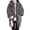 Grey, variant on Women Hoodies Solid Turtleneck Zipper Sweatshirt with Pockets Sweatshirt Jacket and Cozy Warm Feel for Cold Weather Grey One Size