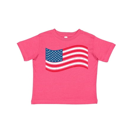 

Inktastic Grunge American Flag Gift Toddler Boy or Toddler Girl T-Shirt