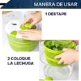 thumbnail image 4 of Secadora de verduras CHIC FLIC con Colador integrado Giratorio, 4 of 5