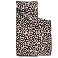 thumbnail image 2 of Black and Beige Leopard Print Teens Toddler Nap Mat with Pillow, Sleeping Mat Bag for Preschool Daycare 51"x22", 2 of 6