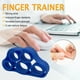 thumbnail image 5 of Banda De Resistencia De Muñeca Banda de agarre de mano de 5 dedos de silicona para entrenamiento de gimnasia (azul zafiro 8.8LB) Tmvgtek Para Estrenar, 5 of 9