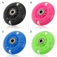 thumbnail image 6 of Fearlessin PU Children Scooter Wheel Portable Universal 80mm Repairing Rollerskate Inline Skate Colorful Wheels Part Accessories Green, 6 of 6