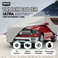 thumbnail image 2 of Budge Ultra Truck Cover, 3-Layer UV-Resistant, Breathable, Water-Resistant Protection, Durable Truck Cover for Extended Crew Cab Trucks up to 222”, 2 of 8